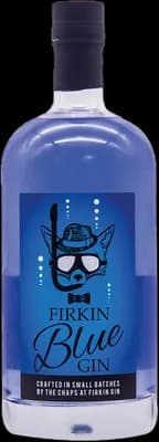 Bouteille de spiritueux : Blue Gin de la marque Firkin Gin