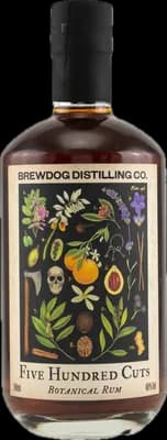 Bouteille de spiritueux : Five Hundred Cuts Botanical Rum de la marque Brewdog Distilling Co.