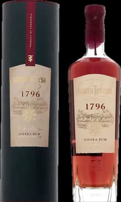 Bouteille de spiritueux : 1796 Solera Rum de la marque Santa Teresa
