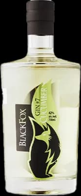 Bouteille de spiritueux : Gin #7 Cucumber de la marque Black Fox