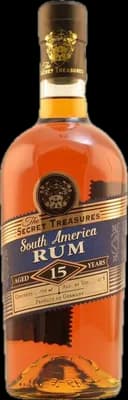 Bouteille de spiritueux : South American Rum de la marque Secret Treasures