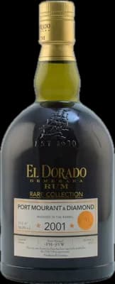 Bouteille de spiritueux : Rare Collection de la marque El Dorado