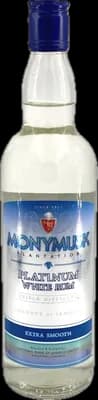 Bouteille de spiritueux : Platinum White Rum de la marque Monymusk