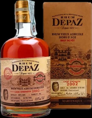 Bouteille de spiritueux : Small Batch de la marque Depaz