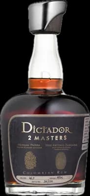 Bouteille de spiritueux : 2 Masters Ximenez-Spinola 1978 de la marque Dictador