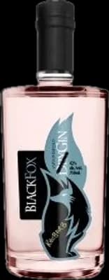 Bouteille de spiritueux : Rhubarb Gin de la marque Black Fox
