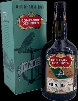 Bouteille de spiritueux : Belize de la marque Compagnie des Indes