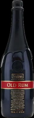 Bouteille de spiritueux : Old Rum („Family Reserve“) de la marque Goslings