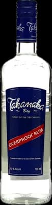 Bouteille de spiritueux : Takamaka Bay Overproof Rum de la marque Trois Frères Distillery