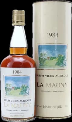 Bouteille de spiritueux : Vieux Agricole 1984 de la marque Maison La Mauny