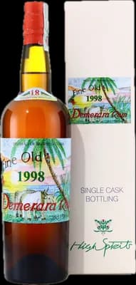 Bouteille de spiritueux : Demerara Rum de la marque Uitvlugt