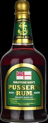 Bouteille de spiritueux : British Navy Select Aged 151 de la marque Pusser's
