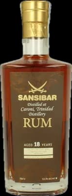 Bouteille de spiritueux : Selection Sansibar de la marque Caroni