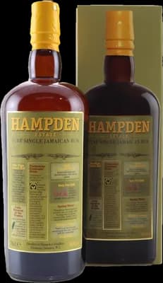 Bouteille de spiritueux : Pure Single Jamaican Rum de la marque Hampden