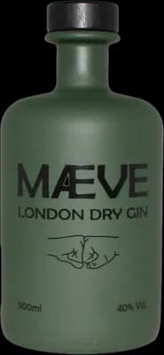Bouteille de spiritueux : London Dry Gin de la marque Maeve