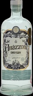 Bouteille de spiritueux : Gin de la marque Amazzoni