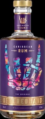 Bouteille de spiritueux : Caribbean Rum de la marque Black Powder