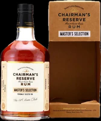 Bouteille de spiritueux : Master's Selection (The UK Rum Club) de la marque Chairman's Reserve