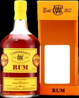 Bouteille de spiritueux : Trinidad Distillers LTD de la marque Cadenheads