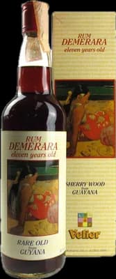 Bouteille de spiritueux : Demerara Rum eleven years old de la marque Versailles