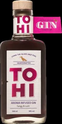 Bouteille de spiritueux : Aronia Infused Gin de la marque Tohi Gin