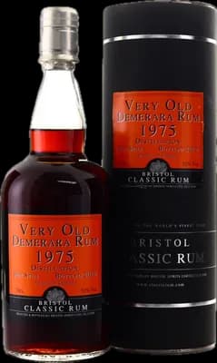 Bouteille de spiritueux : Very Old Demerara Rum de la marque Bristol Classic Rum