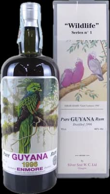 Bouteille de spiritueux : Demerara Rum de la marque Silver Seal