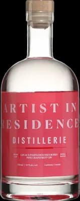 Bouteille de spiritueux : Gin aux Pamplemousses Roses de la marque Artist In Residence