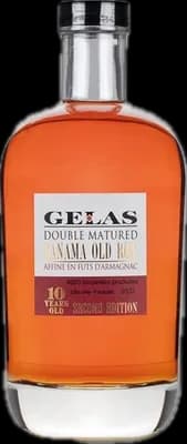 Bouteille de spiritueux : Double Matured Panama Old Rum de la marque Gélas