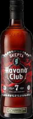 Bouteille de spiritueux : 7 Años Skepta (Red Label) de la marque Havana Club