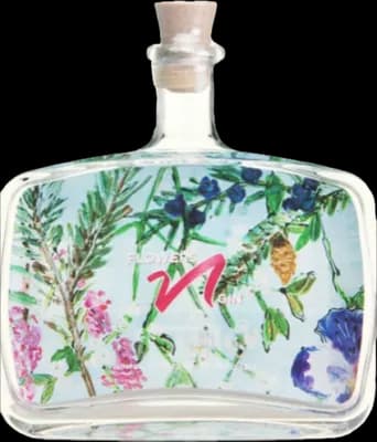 Bouteille de spiritueux : Winter Edition de la marque FlowersNGin