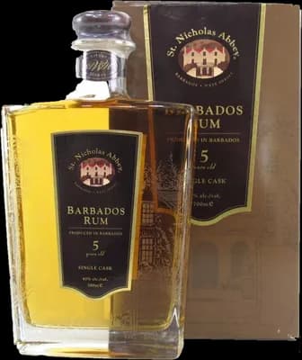 Bouteille de spiritueux : 5 Years old de la marque St. Nicholas Abbey