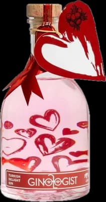 Bouteille de spiritueux : I Love You Gin de la marque Ginologist