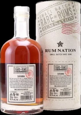 Bouteille de spiritueux : Small Batch Rare Rums de la marque Rum Nation