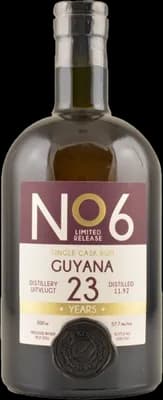 Bouteille de spiritueux : No6 Guyana de la marque Uitvlugt