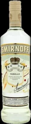 Bouteille de spiritueux : Vanilla de la marque Smirnoff