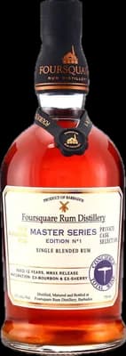Bouteille de spiritueux : Master Series No.1 (Concierge Total Wine) de la marque Foursquare
