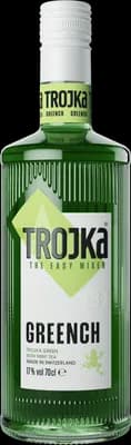 Bouteille de spiritueux : Greench de la marque Trojka