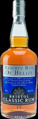 Bouteille de spiritueux : Rum of Belize de la marque Bristol Classic Rum