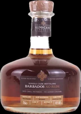 Bouteille de spiritueux : Barbados XO de la marque Foursquare