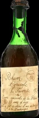 Bouteille de spiritueux : Rhum Agricole la Favorite de la marque La Favorite