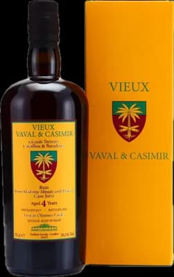 Bouteille de spiritueux : Clairin Vieux Vaval & Casimir (Whisky Live Paris 2021) de la marque Vélier