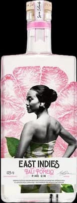 Bouteille de spiritueux : Bali Pomelo Pink Gin de la marque East Indies