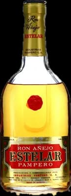 Bouteille de spiritueux : Pampero Estelar de la marque Licorero del Centro
