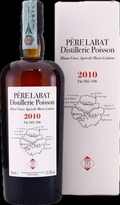 Bouteille de spiritueux : Père Labat de la marque Vélier