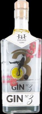 Bouteille de spiritueux : Gin NO. 3 – Amalfi-Zitrone de la marque Inge & der Honigbär