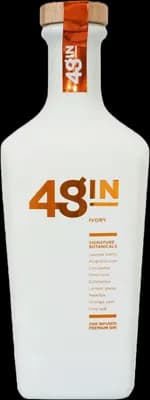 Bouteille de spiritueux : Ivory de la marque 48 Gin