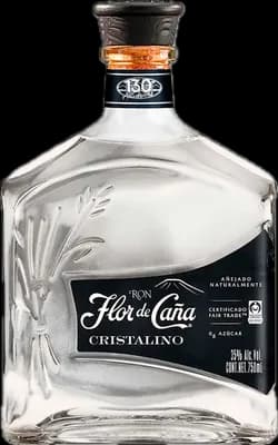Bouteille de spiritueux : Cristalino de la marque Flor de Caña