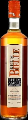 Bouteille de spiritueux : Rhum Ambré Agricole de la marque Bielle