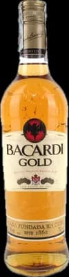 Bouteille de spiritueux : Gold de la marque Bacardi